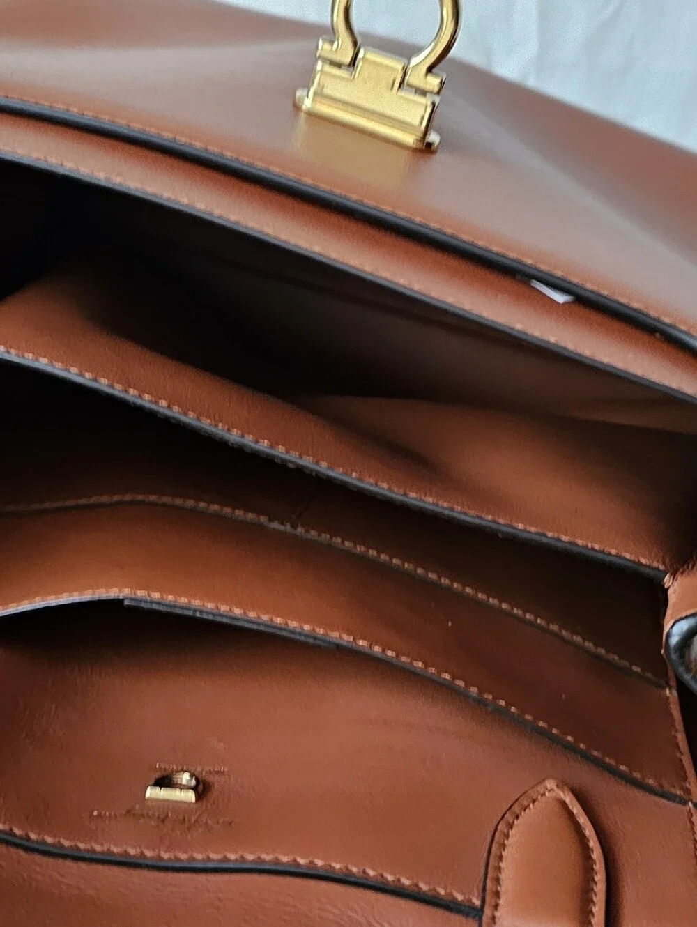 Ferragamo Trifolio Top Handle Bag